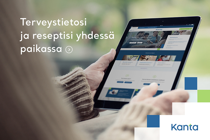 tabletilla Kanta-palvelu avoinna