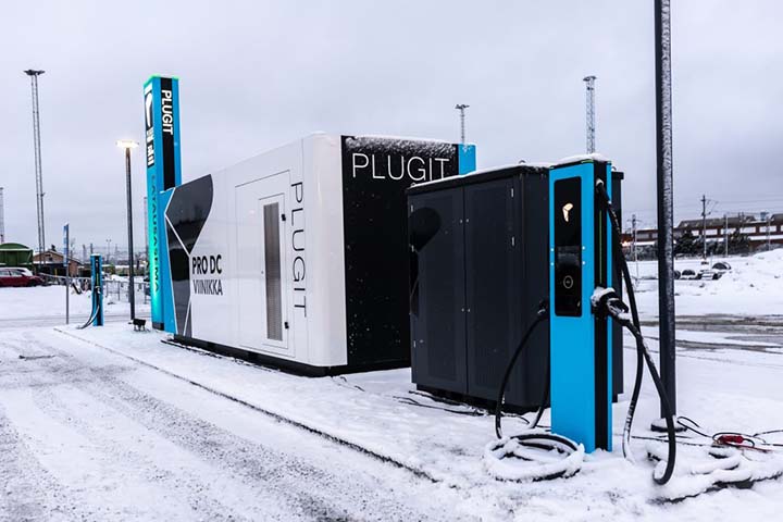 Sähköauton latauspiste
